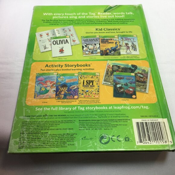 Leap Frog Tag Reader Kung Fu Panda Po's Tasty Training Book - Picture 2 of 5